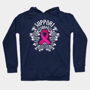 Support squad - Breast Cancer Hoodie